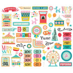 Simple Stories Fun Times Bits And Pieces 25018 Circus Images
