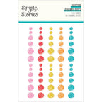 Simple Stories Fun Times Glitter Enamel Dots 25023