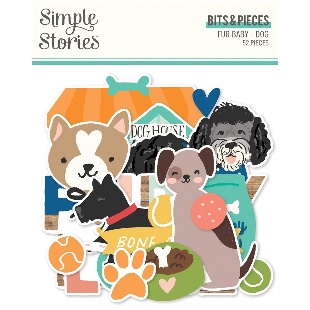Simple Stories Fur Baby Dog Bits And Pieces 24008