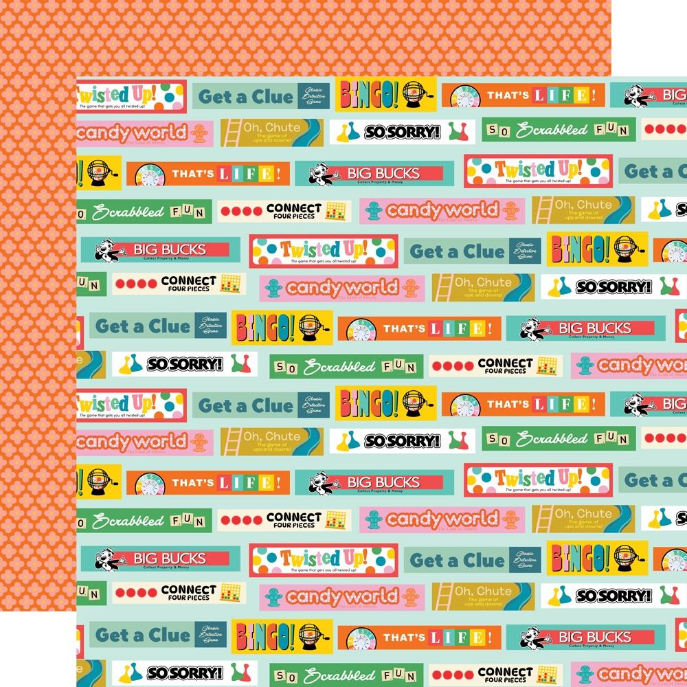 Simple Stories Game Night 12 x 12 Collection Kit 26100 Let's Play!