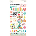 Simple Stories Game Night 6 x 12 Chipboard 26117