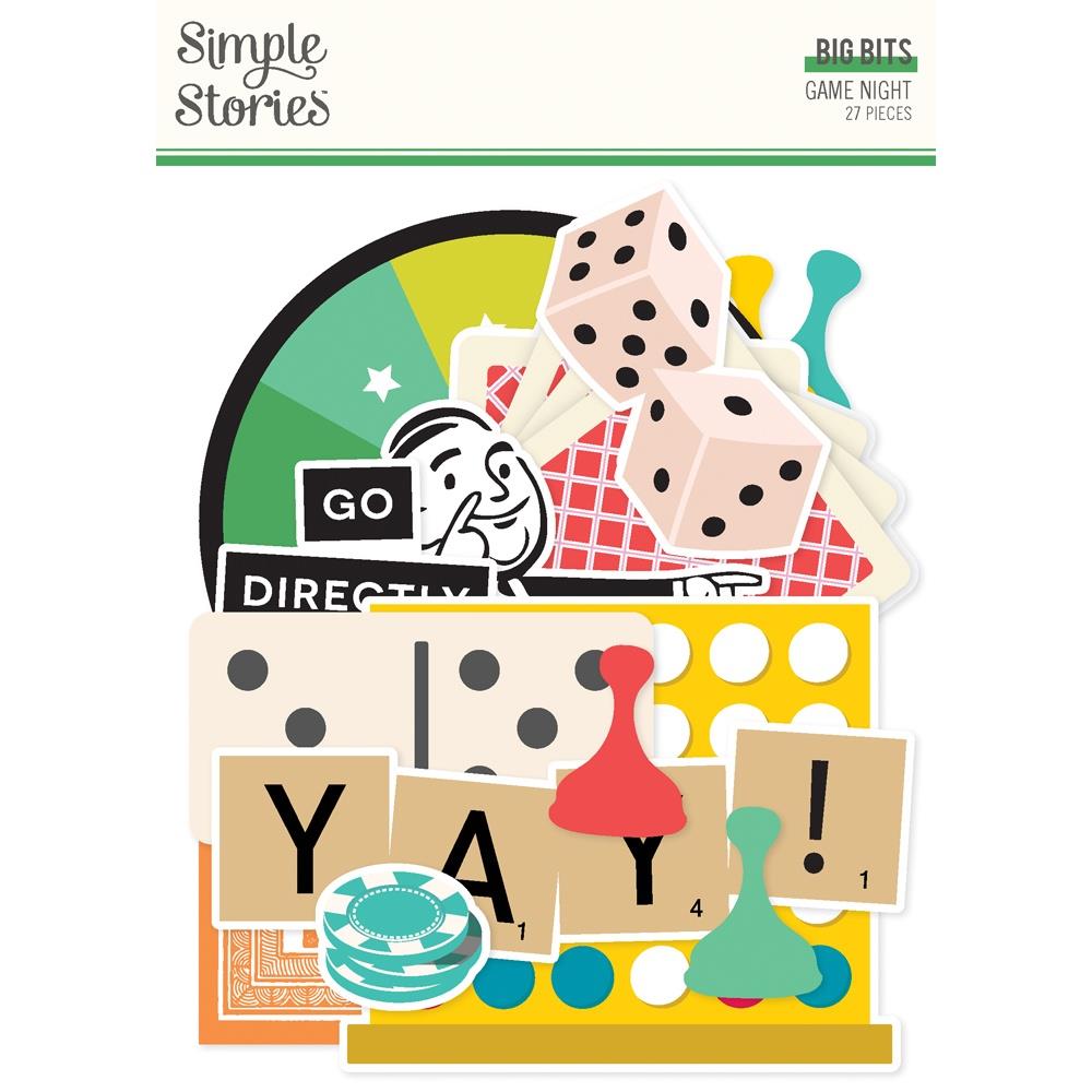 Simple Stories Game Night Big Bits And Pieces 26120