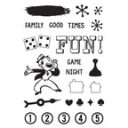 Simple Stories Game Night Clear Stamps 26116 Product Image