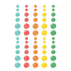Simple Stories Game Night Glitter Enamel Dots 26123 Product Image