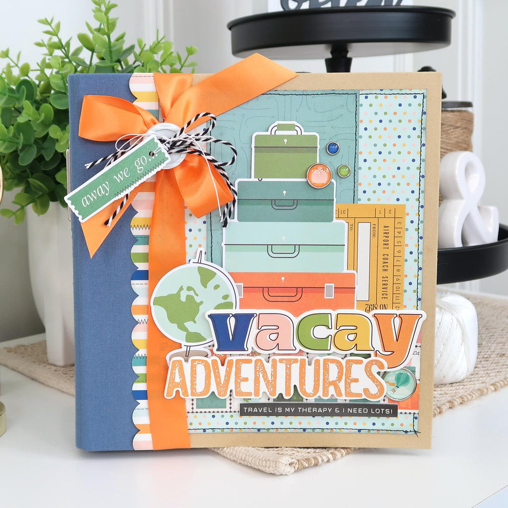 Simple Stories Happy Travels 6 x 8 Paper Pad 24415 Vacay Adventures