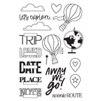 Simple Stories Happy Travels Clear Stamps 24416 Product Image