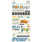 Simple Stories Happy Travels Foam Stickers 24423 Back Of Packaging