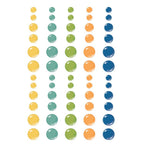 Simple Stories Happy Travels Glossy Enamel Dots 24425 Detailed Image