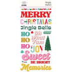 Simple Stories Hard Candy Christmas Foam Stickers 25622 Packaging View