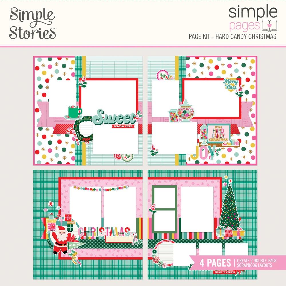 Simple Stories Hard Candy Christmas Page Kit 25627