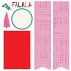 Simple Stories Hard Candy Christmas Page Kit 25627 FA LA LA