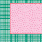 Simple Stories Hard Candy Christmas Page Kit 25627 Festive Plaid