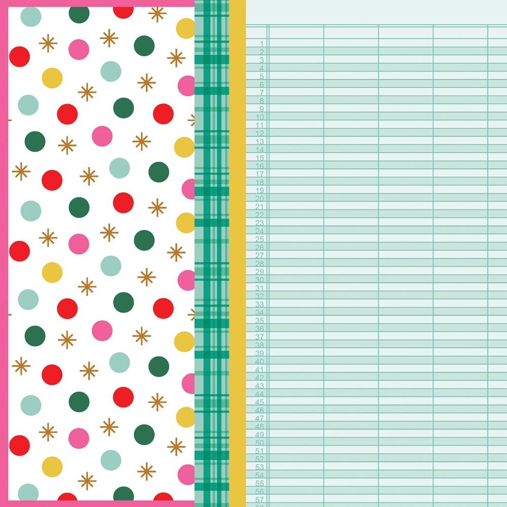 Simple Stories Hard Candy Christmas Page Kit 25627 Holiday Backgrounds