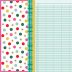 Simple Stories Hard Candy Christmas Page Kit 25627 Holiday Backgrounds