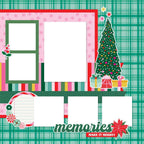 Simple Stories Hard Candy Christmas Page Kit 25627 Holiday Memories