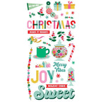 Simple Stories Hard Candy Christmas Page Kit 25627 Holiday Sentiments