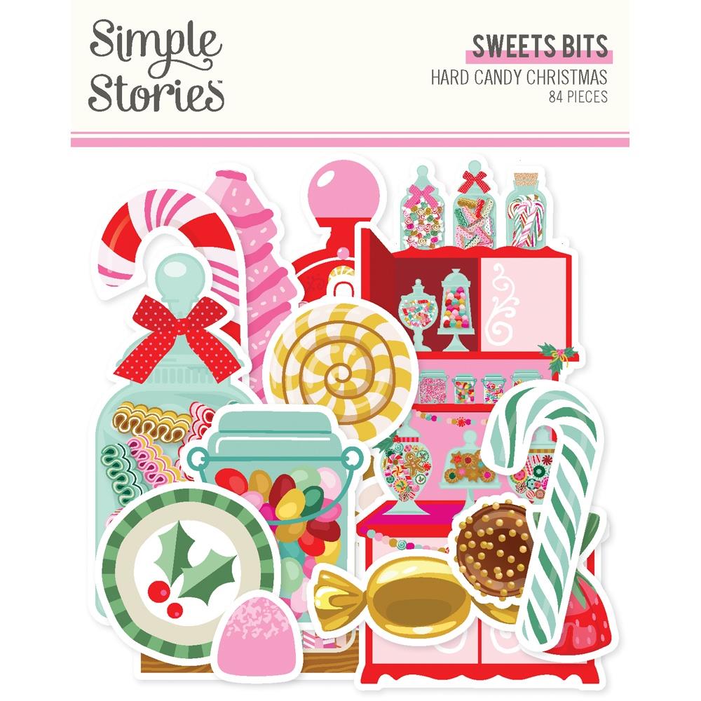 Simple Stories Hard Candy Christmas Sweets Bits And Pieces 25620