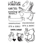 Simple Stories Hello Baby Clear Stamps 25824 Product Image