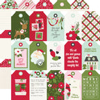 Simple Stories Kringle And Co 12 x 12 Collector's Essential Kit 27501 Deck The Halls
