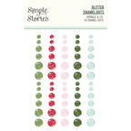 Simple Stories Kringle And Co Glitter Enamel Dots 27524