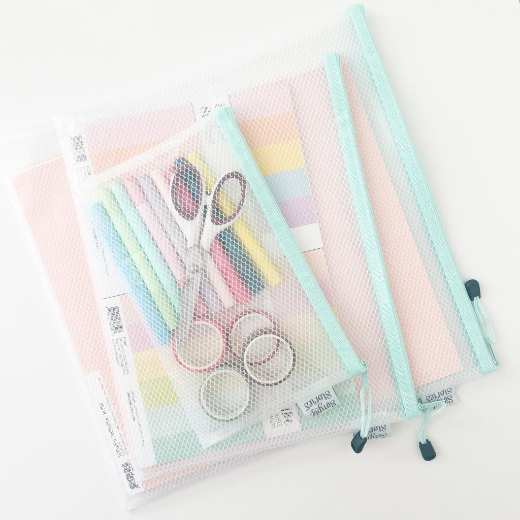 Simple Stories Large Craft Storage Pouch 25683 in use