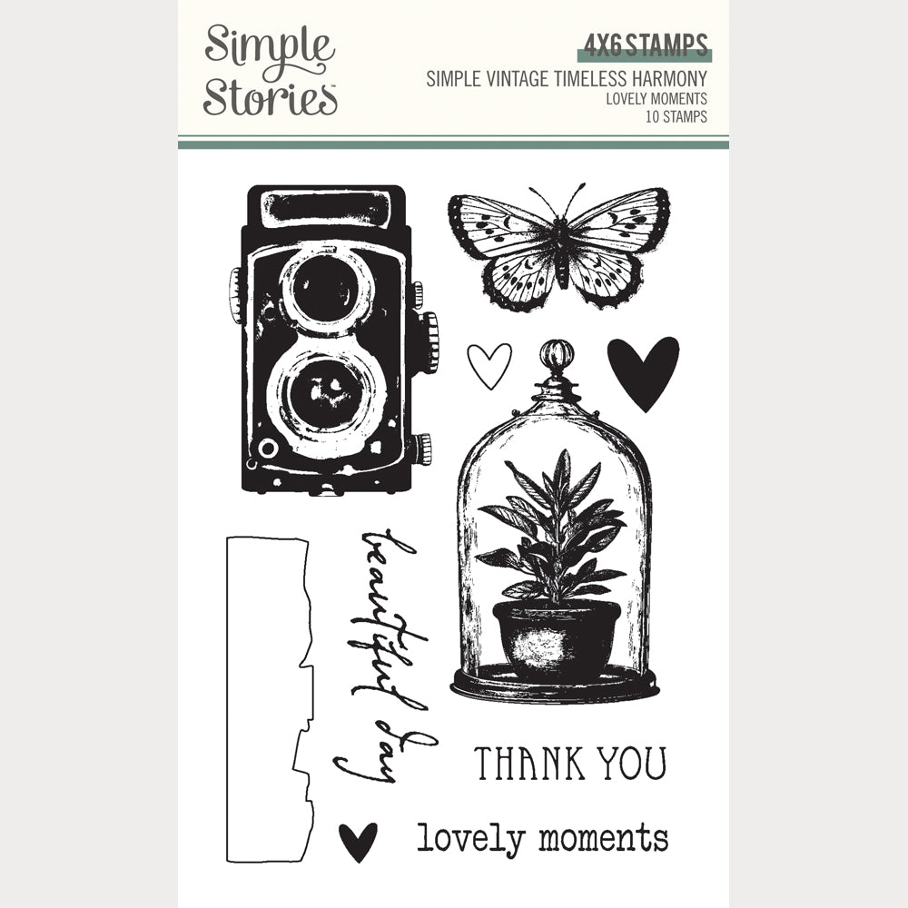 Simple Stories Lovely Moment Clear Stamps 27024