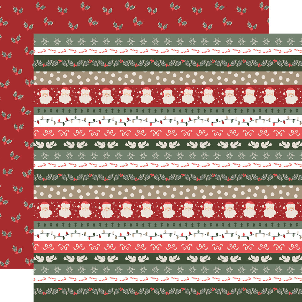 Simple Stories Mistletoe and Holly 12 x 12 Collector's Essential Kit 27701 Holiday Favorites