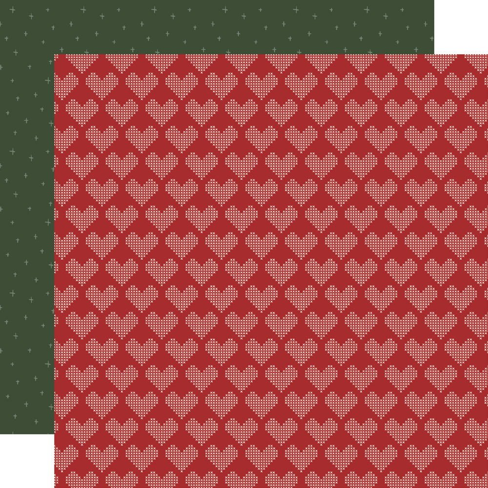 Simple Stories Mistletoe and Holly 12 x 12 Collector's Essential Kit 27701 Peace And Love