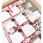 Simple Stories Mistletoe and Holly 6 x 8 Paper Pad 27716 Christmas Calendar
