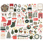 Simple Stories Mistletoe and Holly Bits And Pieces 27719 Christmas Images