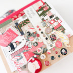 Simple Stories Mistletoe and Holly Bits And Pieces 27719 Christmas Layout