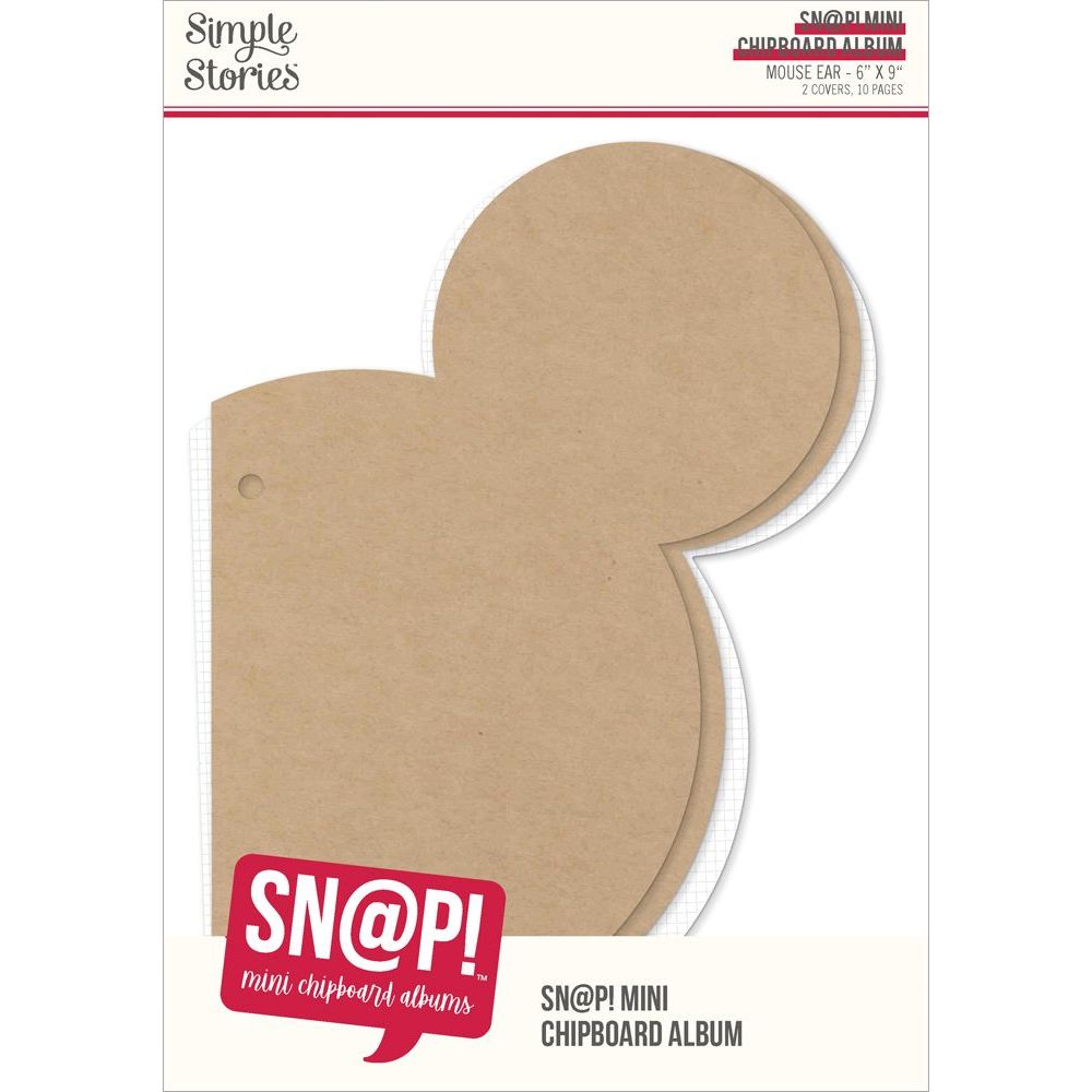 Simple Stories Mouse Ear Mini Chipboard Album 13325