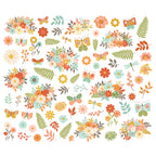 Simple Stories Open Road Floral Bits And Pieces 27121 Nature Images