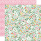 Simple Stories Pink Lemonade 12 x 12 Collection Kit 26300 Flower Field
