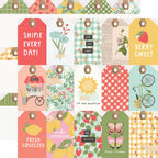 Simple Stories Pink Lemonade 12 x 12 Collection Kit 26300 Summer Tags