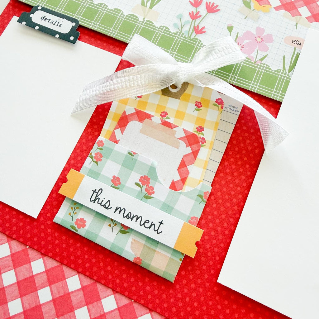 Simple Stories Pink Lemonade 6 x 8 Paper Pad 26316 Summer Layout