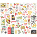 Simple Stories Pink Lemonade Bits And Pieces 26319 Summer Images