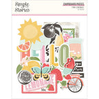 Simple Stories Pink Lemonade Chipboard Pieces 26318