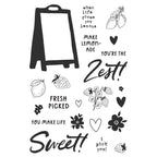 Simple Stories Pink Lemonade Clear Stamps 26317 Product Image