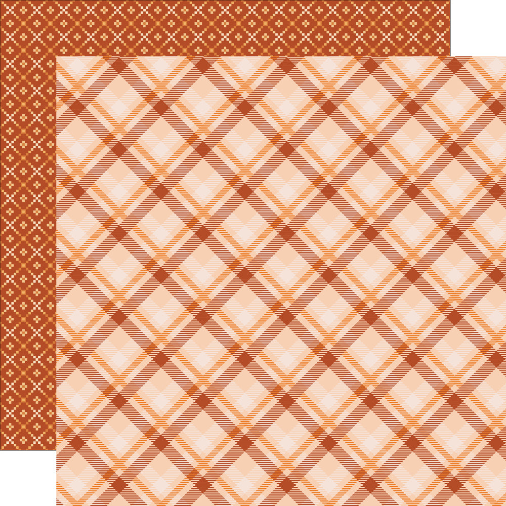 Simple Stories Pumpkins And Plaid 12 x 12 Collection Kit 27400 Blanket Weather