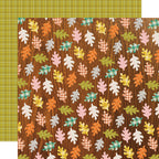 Simple Stories Pumpkins And Plaid 12 x 12 Collection Kit 27400 Collecting Leaves