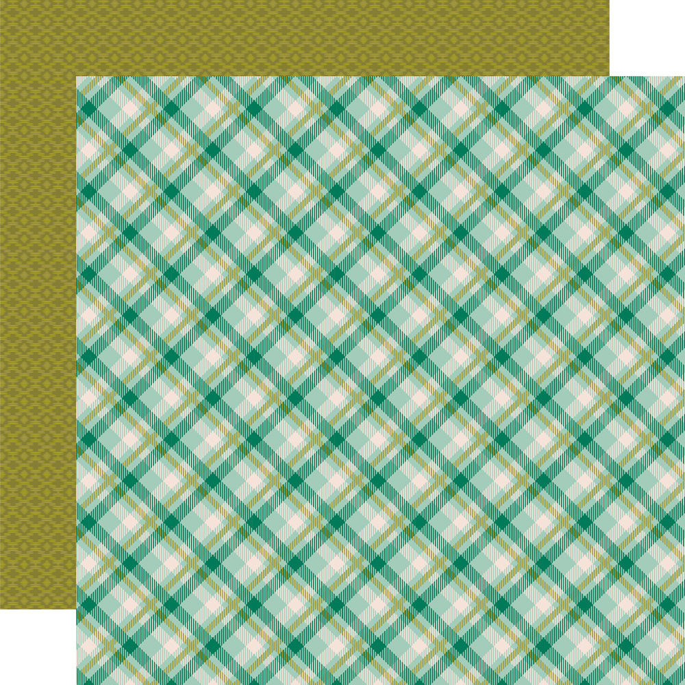Simple Stories Pumpkins And Plaid 12 x 12 Collection Kit 27400 Flannel Nights