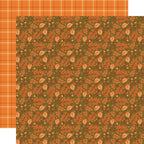 Simple Stories Pumpkins And Plaid 12 x 12 Collector's Essential Kit 27401 Cozy Things