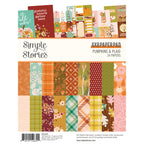 Simple Stories Pumpkins And Plaid 6 x 8 Paper Pad 27416