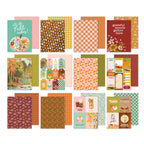 Simple Stories Pumpkins And Plaid 6 x 8 Paper Pad 27416 Swatch Images