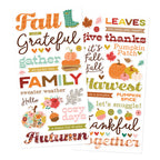 Simple Stories Pumpkins And Plaid Foam Stickers 27422