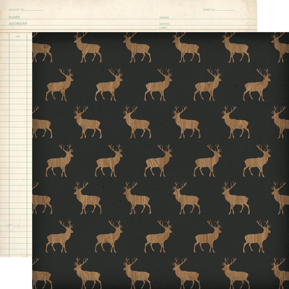 Simple Stories Rustic Legend 12 x 12 Collection Kit 26600 Deer