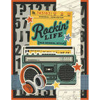 Simple Stories Rustic Legend Card Kit 26626 Rocking Life Old School Style Card