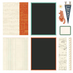 Simple Stories Rustic Legend Card Kit 26626 Varsity Images