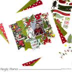 Simple Stories Santa's Village 12 x 12 Collection Kit 23000 Christmas Fun Layout